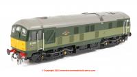 2452 Heljan Class 24/0 Diesel Loco - unnumbered - BR Two-Tone Green Small Yellow Panels
